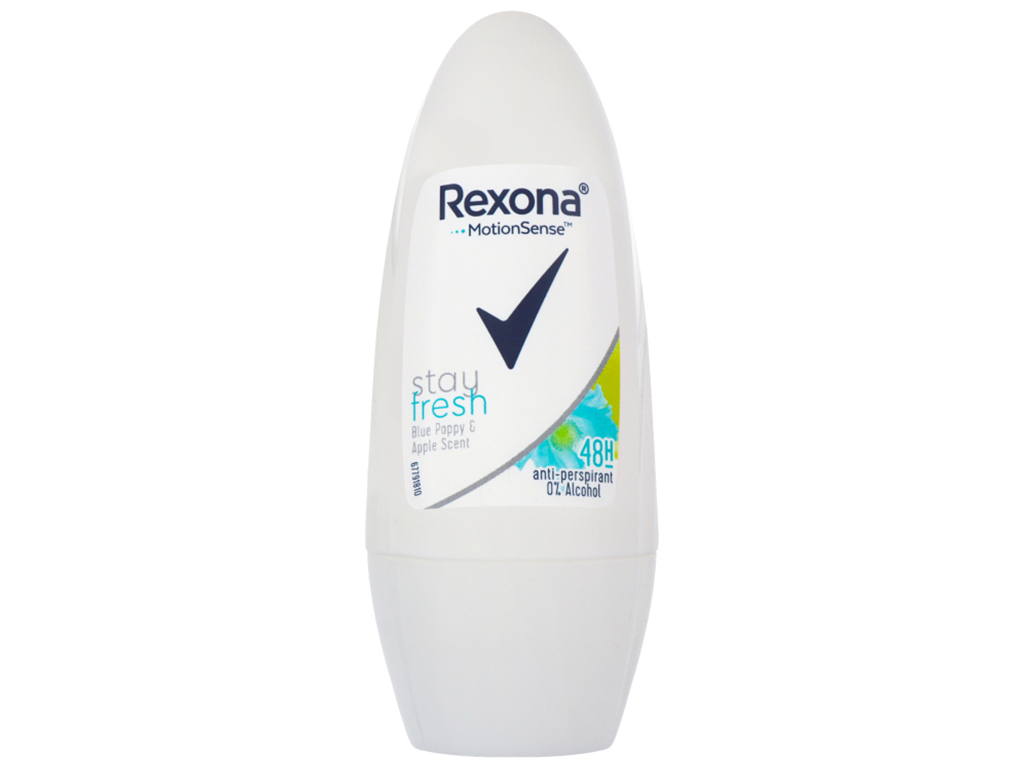 Дезодорант-антиперспирант шариковый Rexona Motionsense Голубой мак и яблоко 50мл