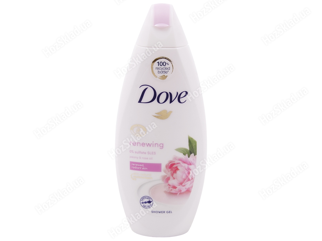 Крем-гель для душа Dove Пион и розовое масло 250мл