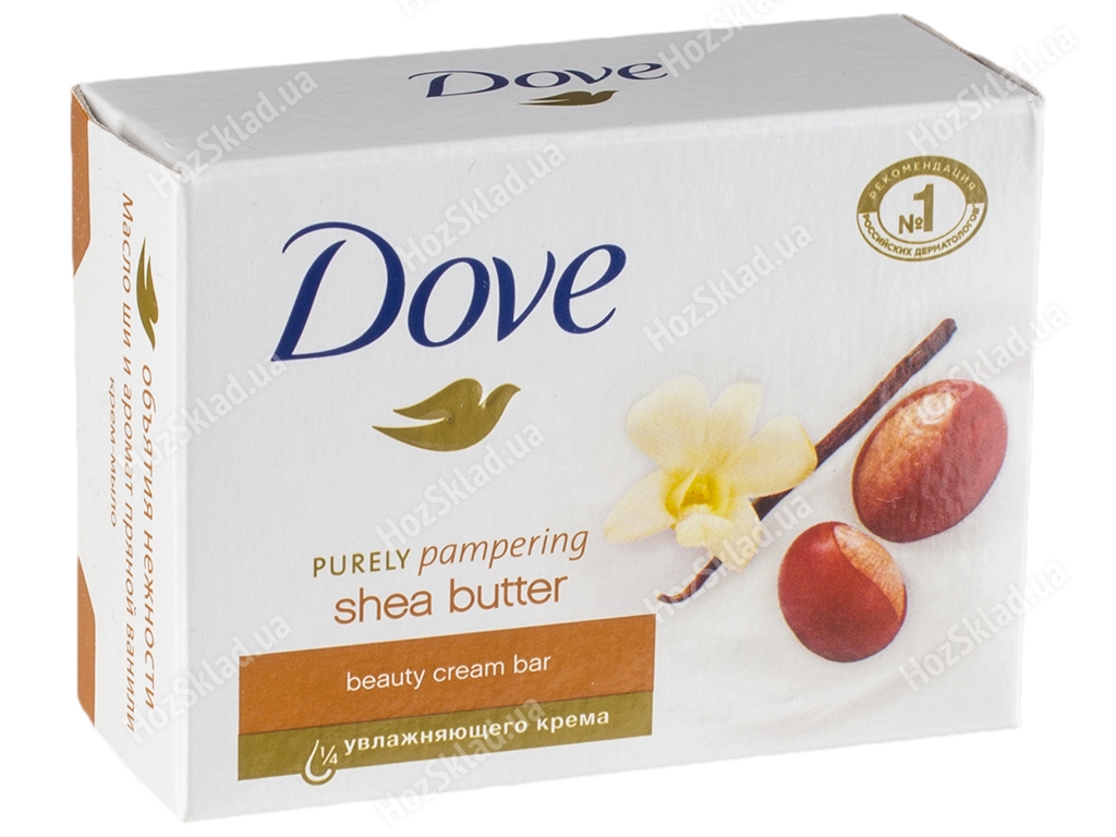 Крем-мыло Dove Объятия нежности с маслом ши, для кожи лица и рук 100г