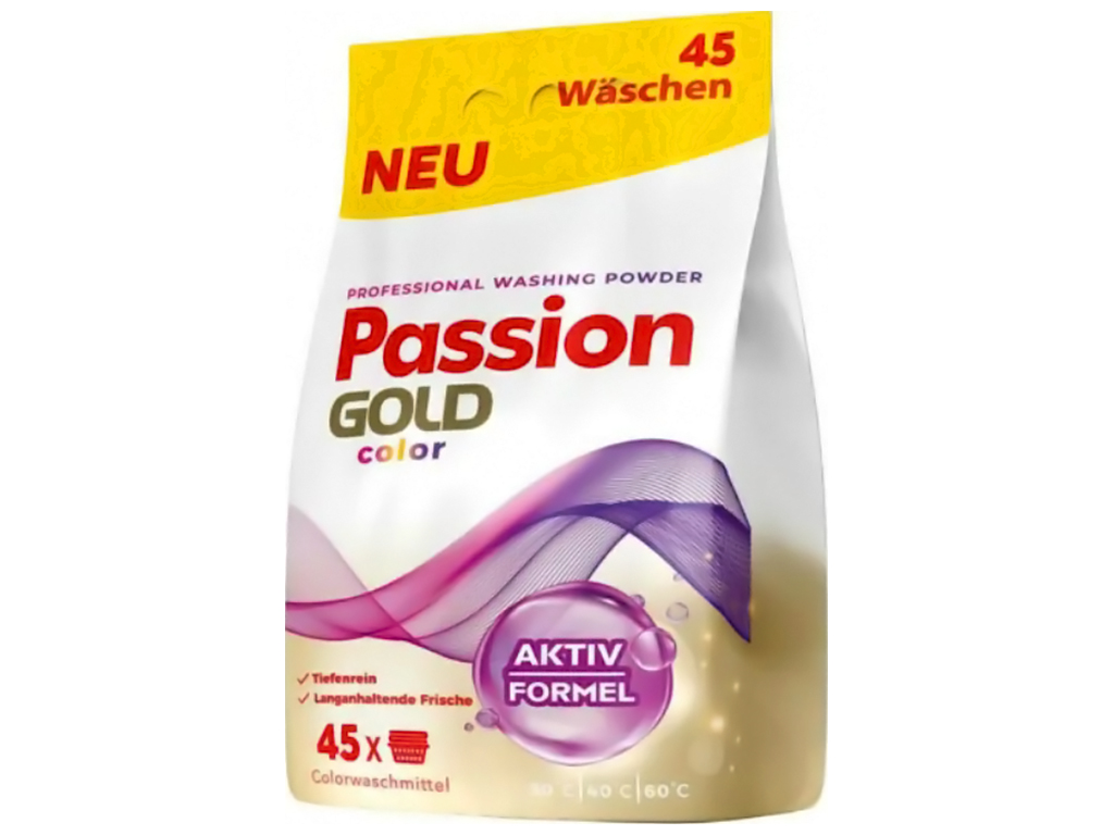 Пральний порошок Passion Gold Color, 2,7кг