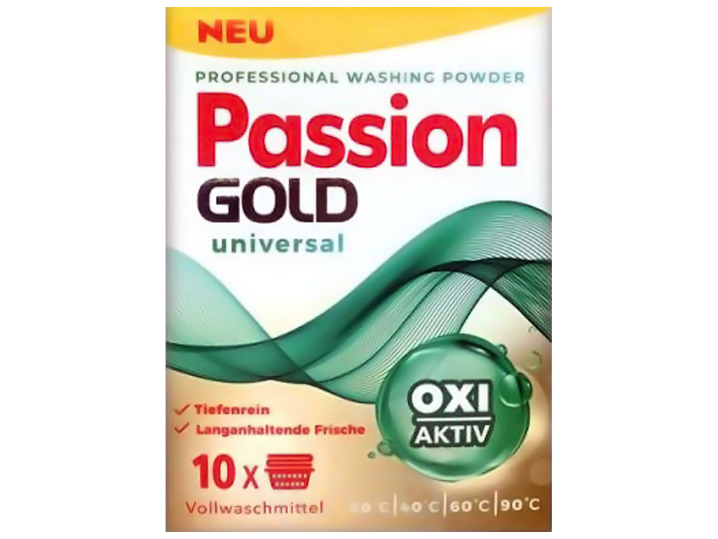Пральний порошок Passion Gold Universal, 600г