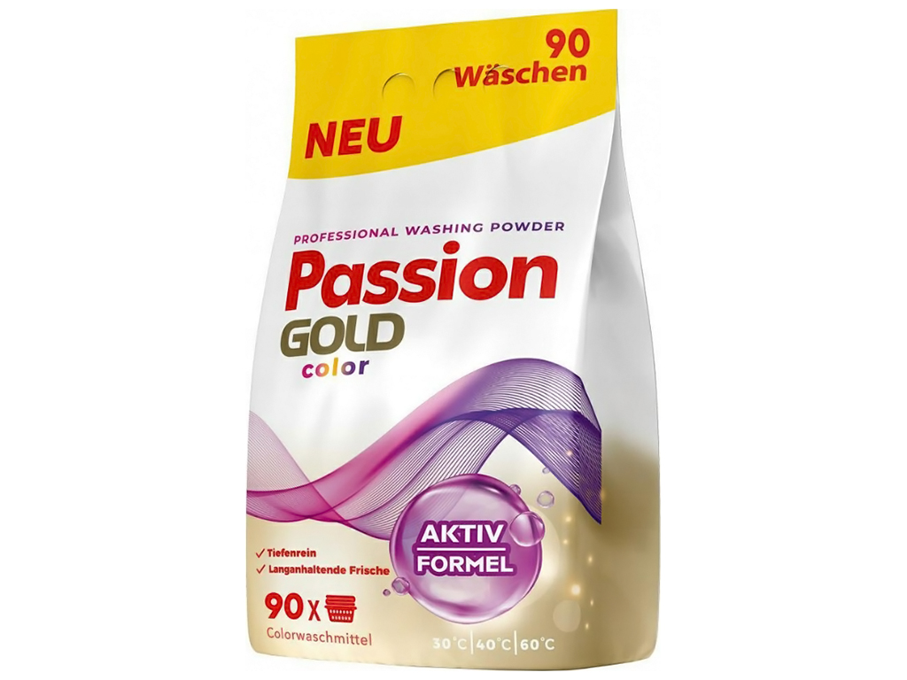 Пральний порошок Passion Gold Color, 5,4 кг