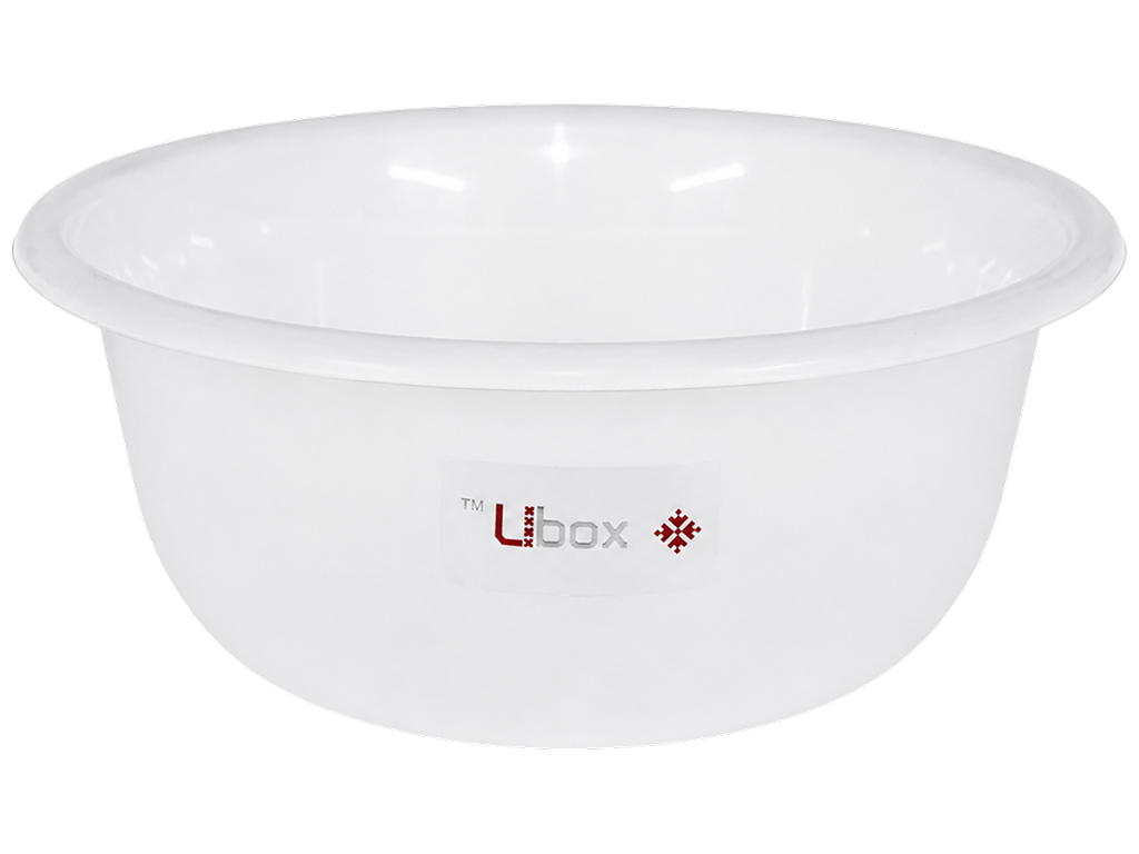 Миска пластиковая Ubox, прозрачная, 1,5л