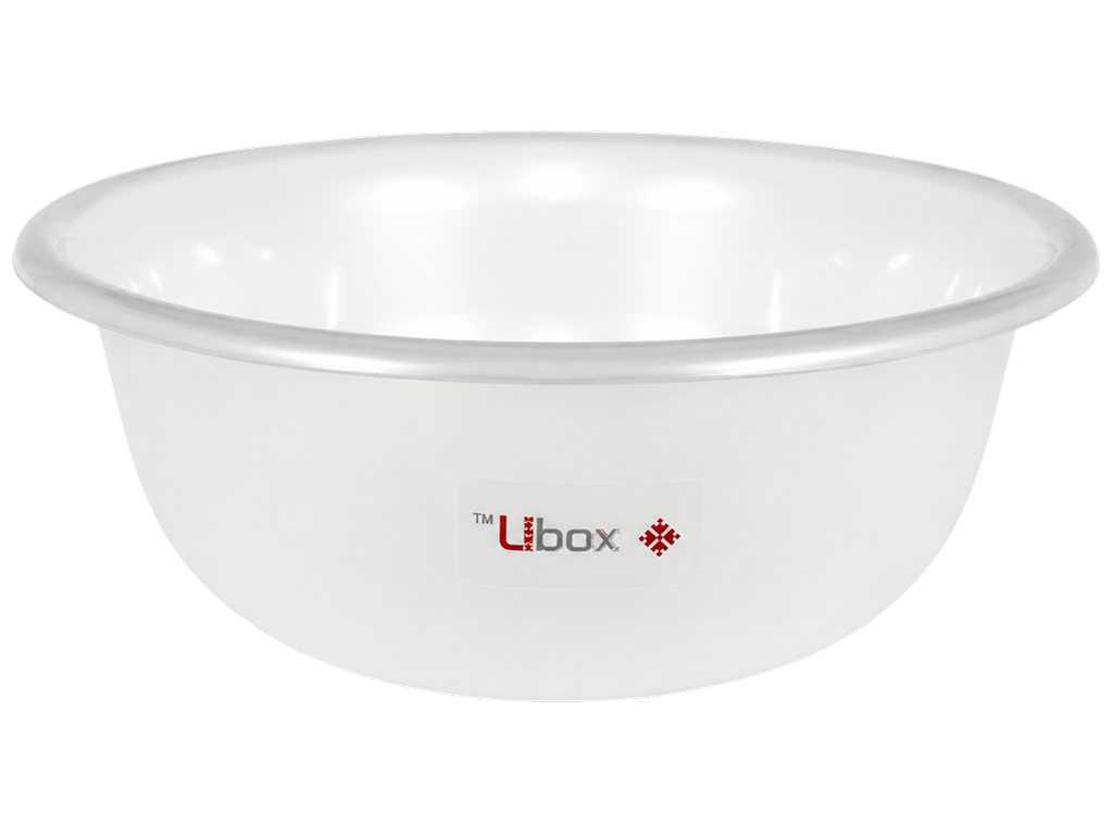 Миска пластиковая Ubox, цвет жемчужный, 3л Миска пластиковая Ubox, цвет жемчужный, 3л