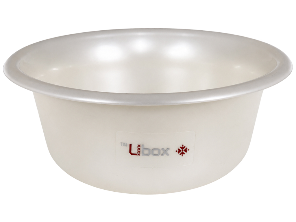 Миска пластиковая Ubox, цвет жемчужный, 700мл Миска пластиковая Ubox, цвет жемчужный, 700мл