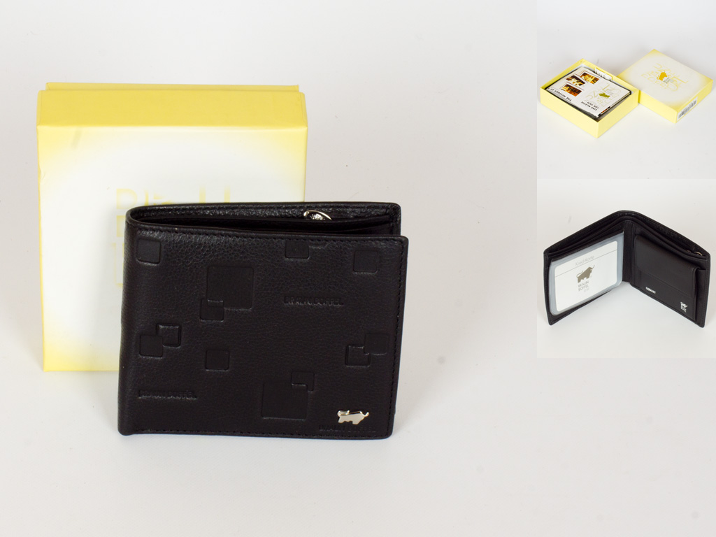 Кошелек Braun Buffel черный матовый мужской 091208M