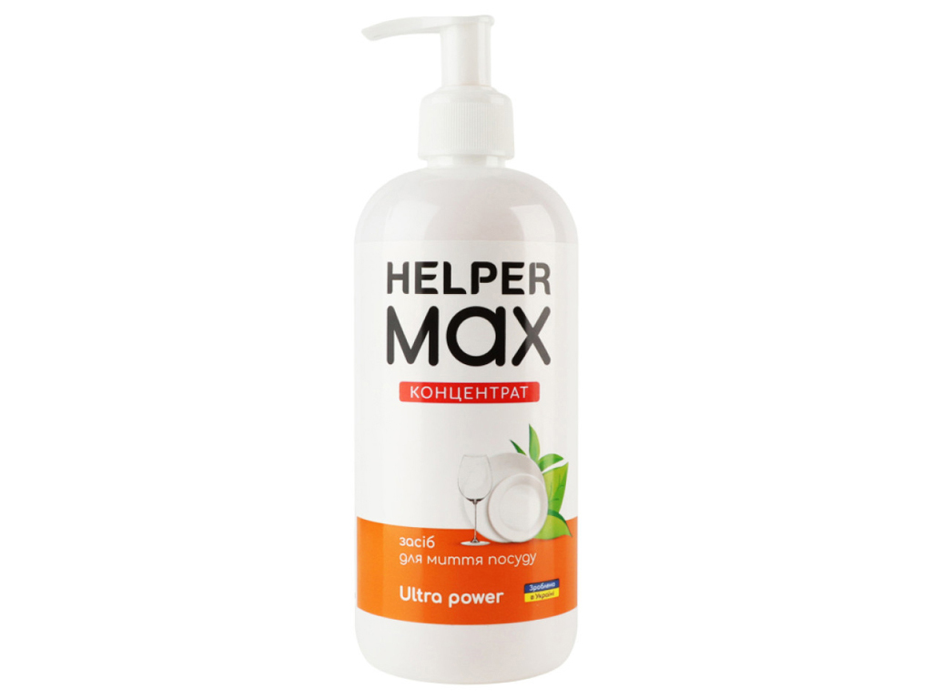 Средство для мытья посуды Max Helper Ultra Power, 500мл