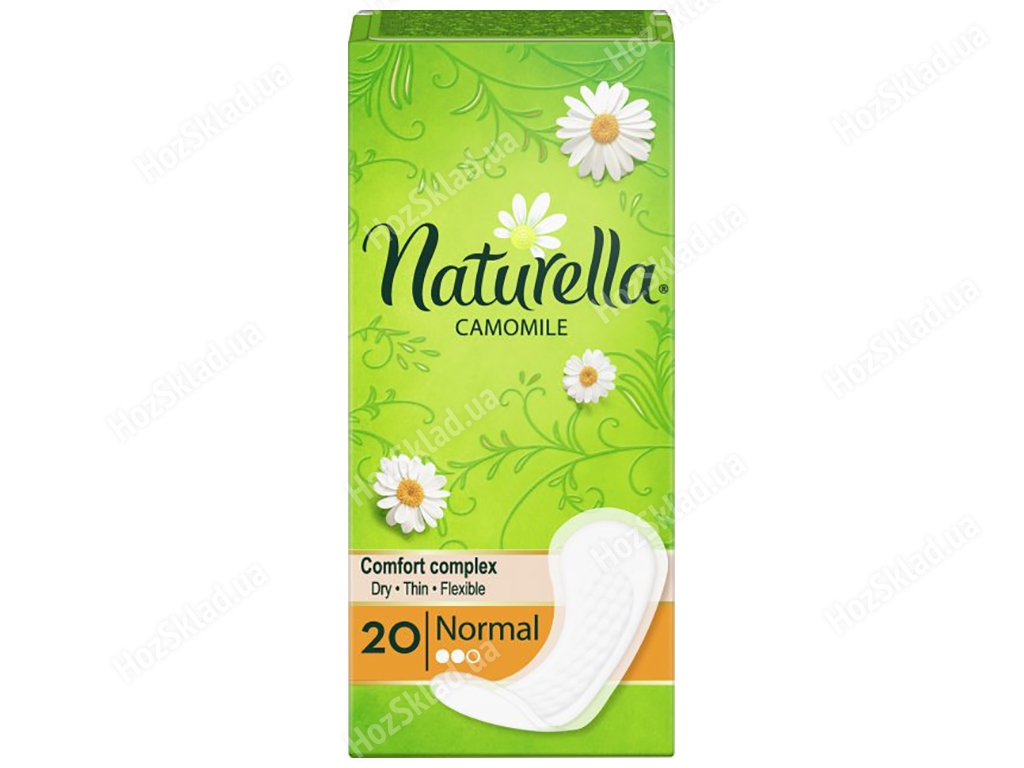 Прокладки гігієнічні щоденні Naturella Camomile Normal Single (з ароматом ромашки) 20шт