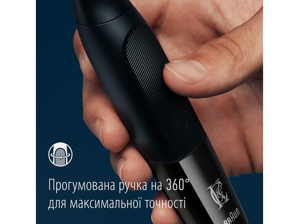 Насадка сменная Gillette King C. Style Master, для триммера, нержавеющая сталь, пластик, цвет черный