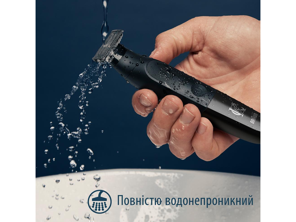 Насадка сменная Gillette King C. Style Master, для триммера, нержавеющая сталь, пластик, цвет черный