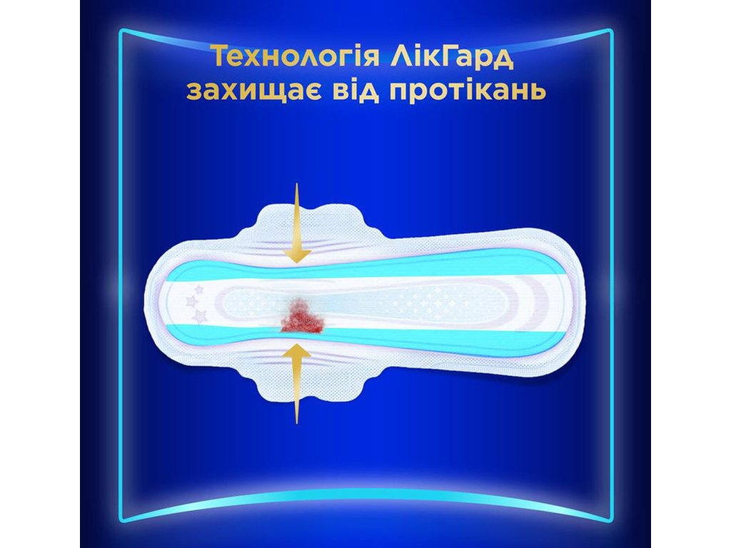 Прокладки гигиенические Always Ultra Secure Night Extra, с крылышками, 8 капель, размер 5, 20шт