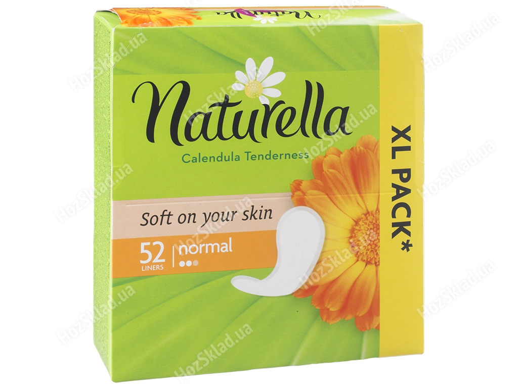 Прокладки гігієнічні щоденні NATURELLA Calendula Tenderness Normal (з ароматом календули) 52шт