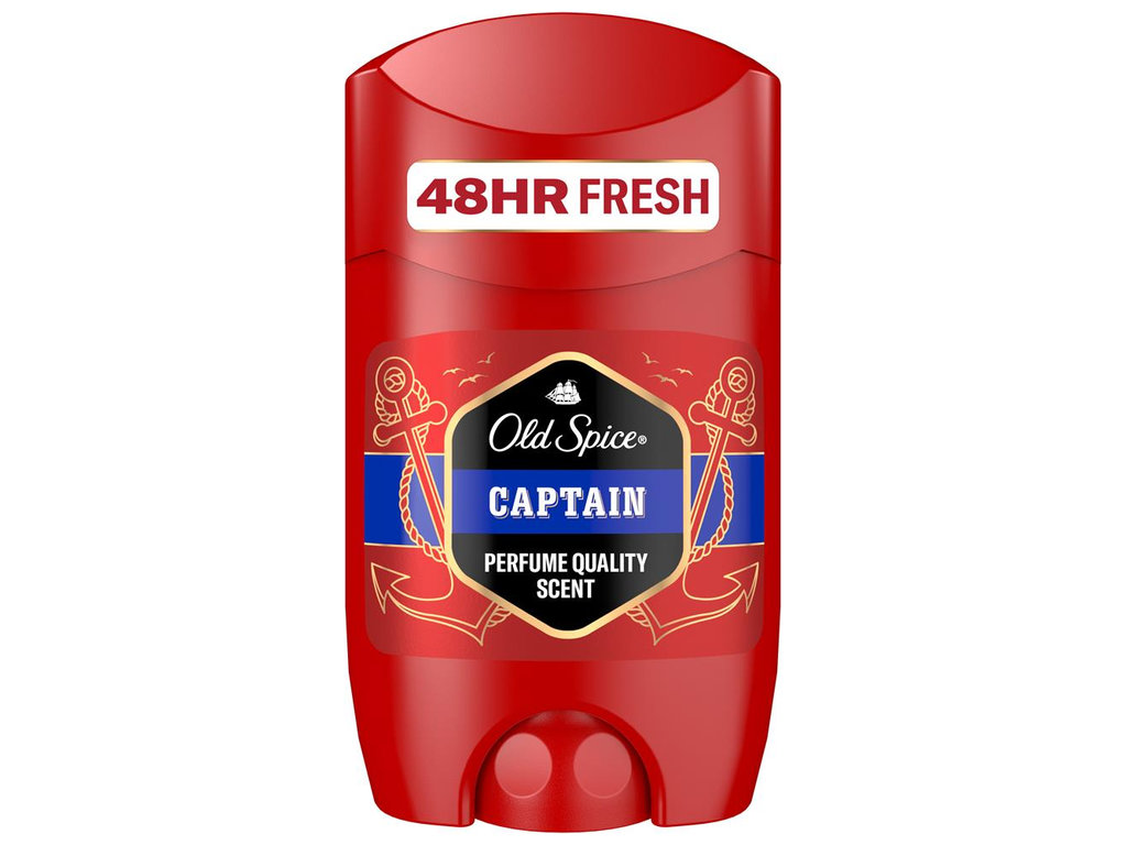 Дезодорант-стик Old Spice Captain, до 48 часов, с ароматом океана, 50мл