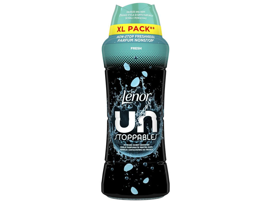 Кондиціонер парфумований для білизни в гранулах Lenor Un Stoppables, аромат свіжості, 495г