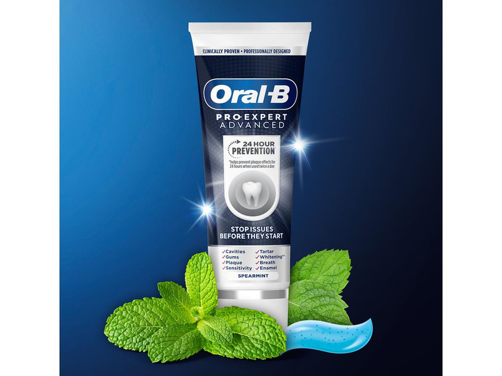Паста зубна Oral-B Pro-Expert Додаткове відбілювання, комплексний захист, з фтором, 75мл