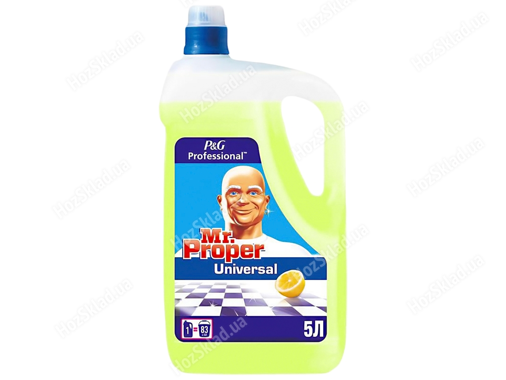 Универсальное чистящее средство для твердых поверхностей Mr Proper Лимон 5л