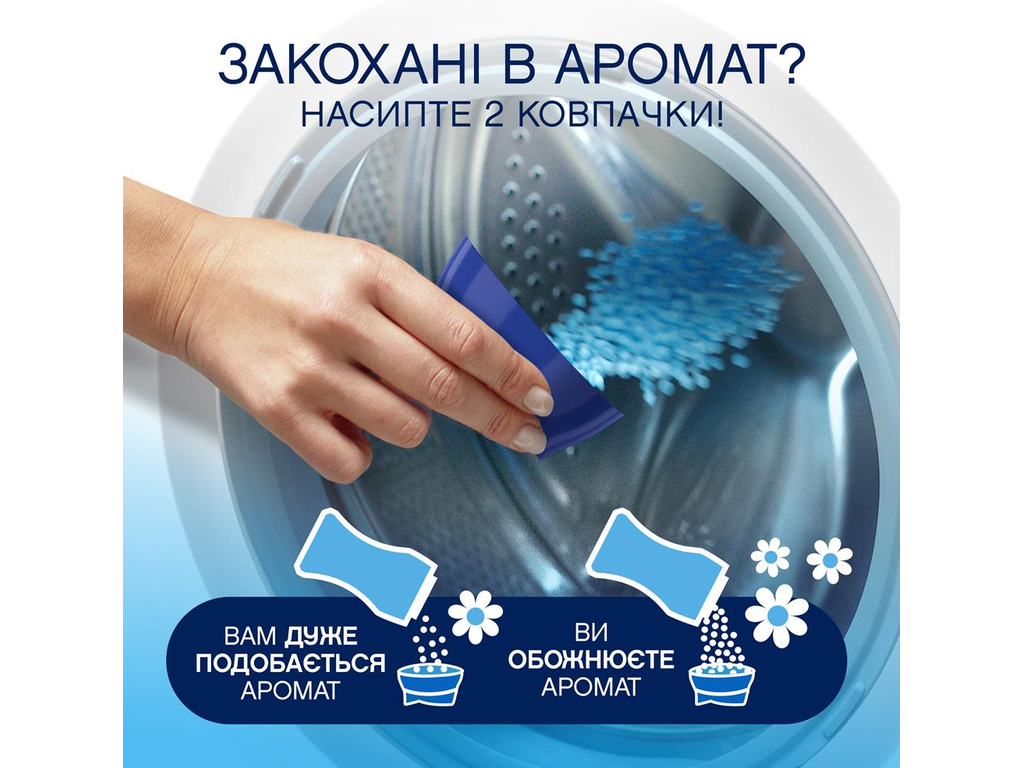 Кондиціонер парфумований для білизни в гранулах Lenor Весняне пробудження, квітковий аромат, 195г