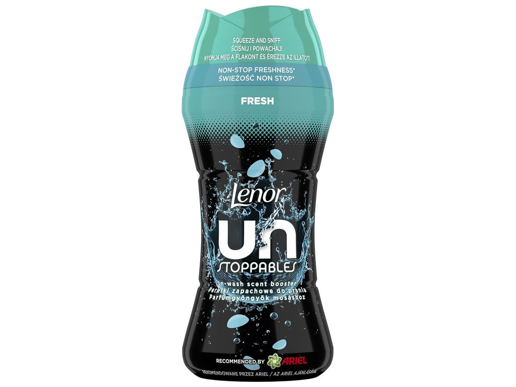 Кондиционер парфюмированный для белья в гранулах Lenor Un Stoppables, аромат свежести, 195г