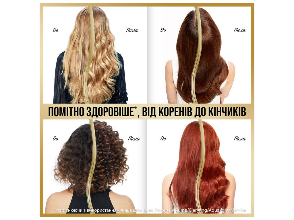 Бальзам-ополіскувач Pantene Нескінченна довжина, розгладжування, полегшення розчісування, 275мл