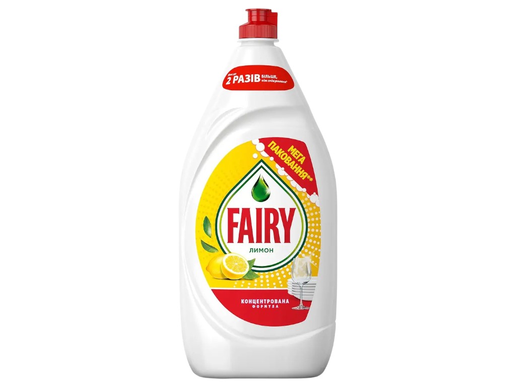 Средство для мытья посуды Fairy Лимон, концентрат, 1,35л