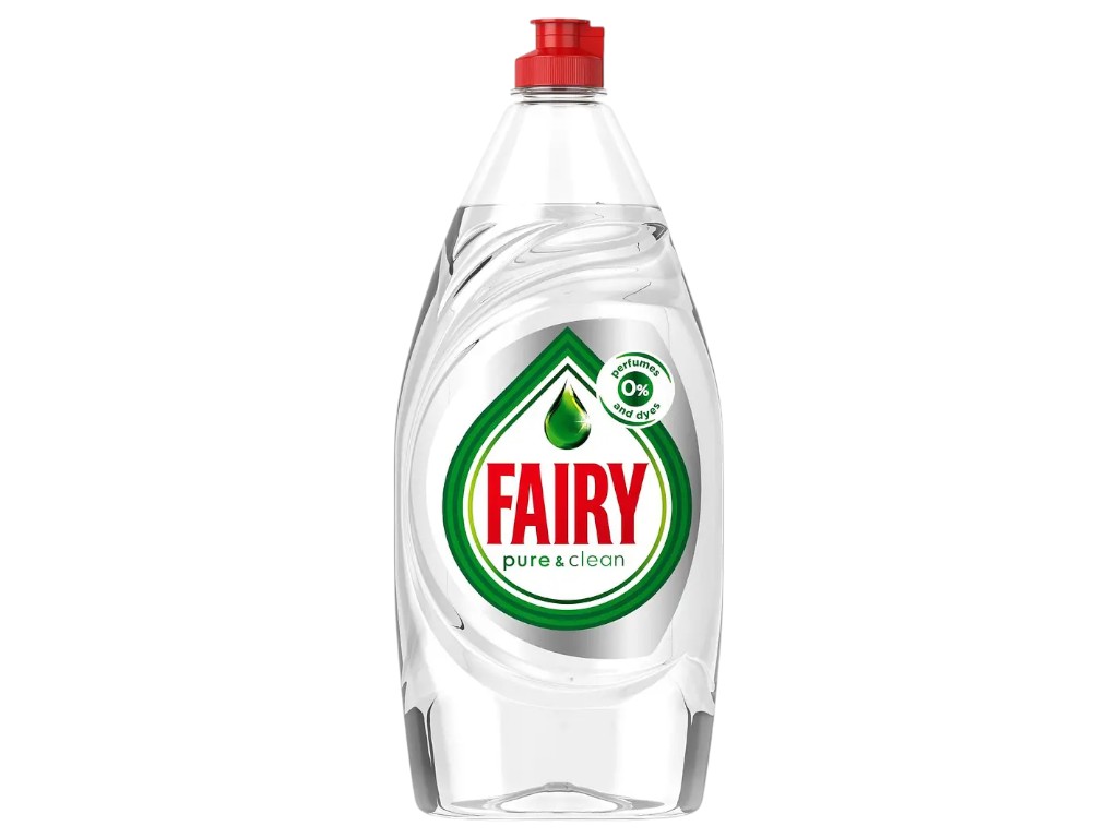 Засіб для миття посуду Fairy Pure & Clean, концентрат, 900мл