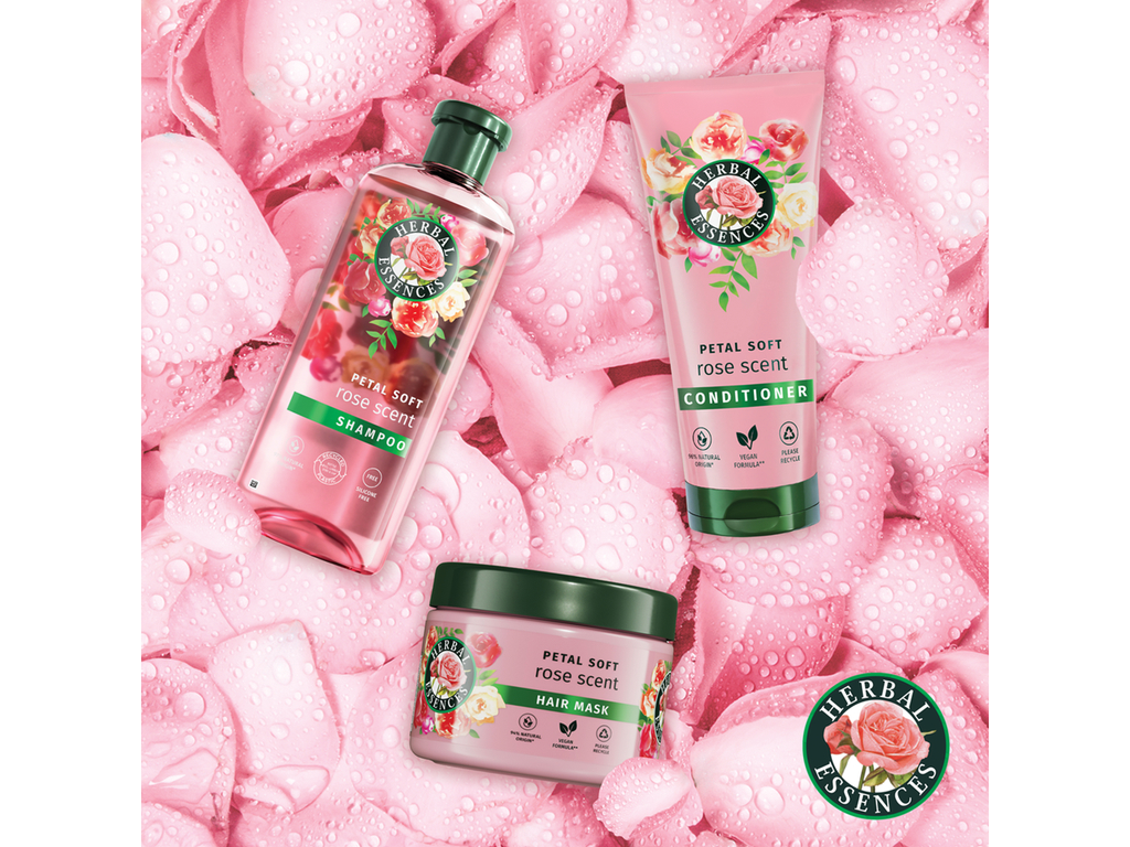 Набор Herbal Essences Petal Soft: шампунь 350 мл + кондиционер 250 мл + маска 300мл