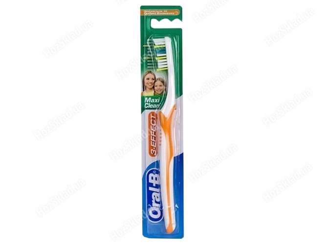 Зубна щітка Oral-B 3-Effect Maxi Clean 40 середня жорсткість