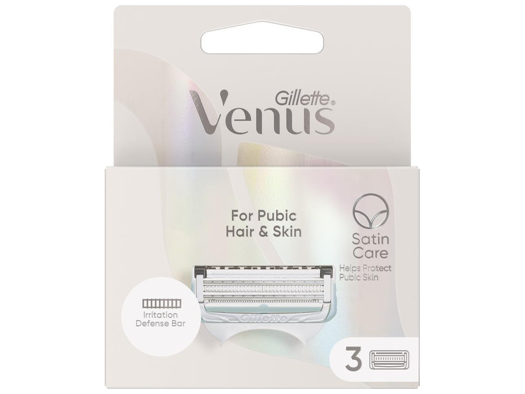 Картриджі змінні для гоління Gillette Venus Satin Care, 3 шт