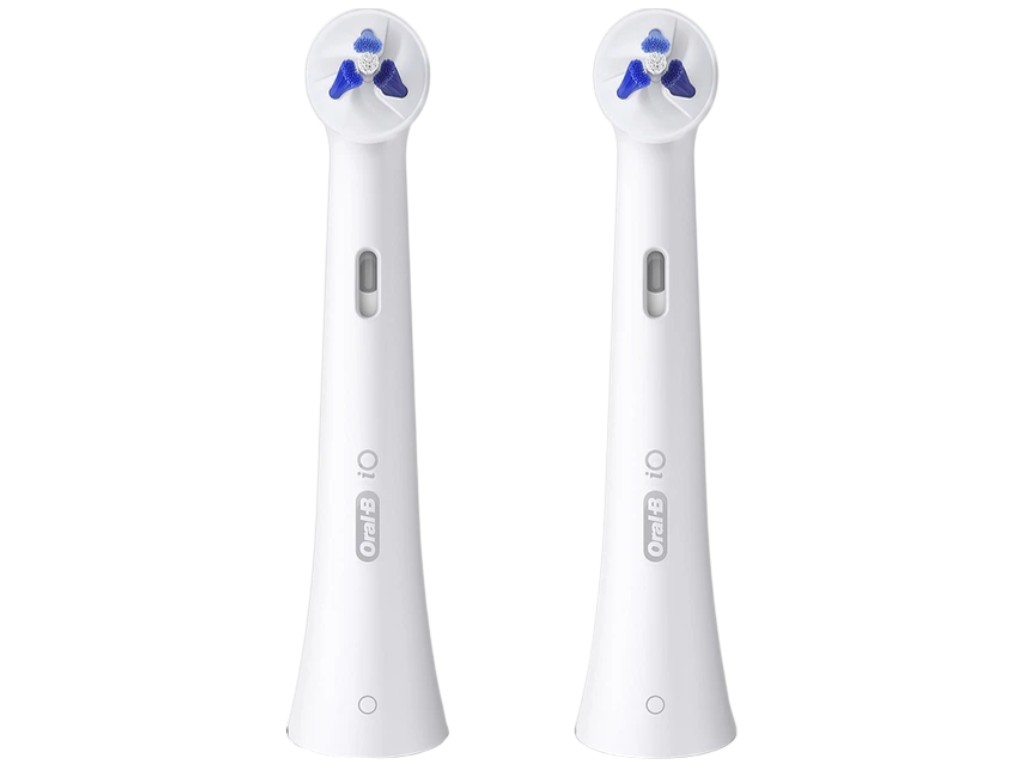 Насадки для електричної зубної щітки Oral-B iO Specialised Clean, пластик, нейлон, колір білий, 2шт