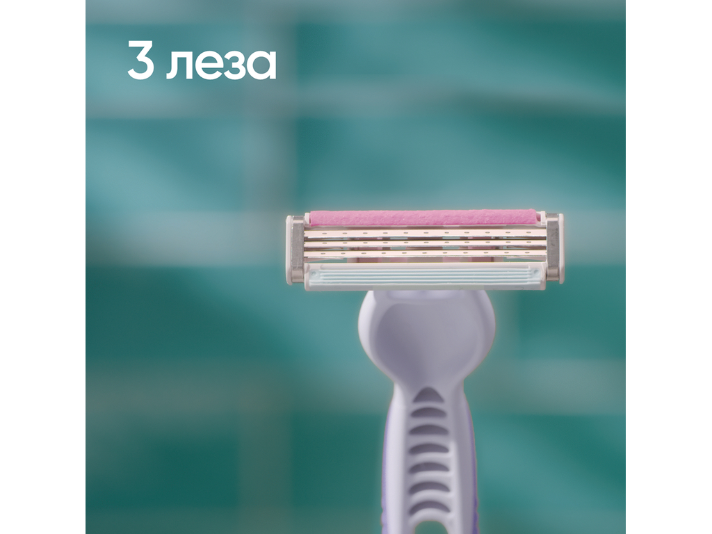 Бритвы одноразовые Gillette Venus3 3 лезвия (цена за набор 3шт)