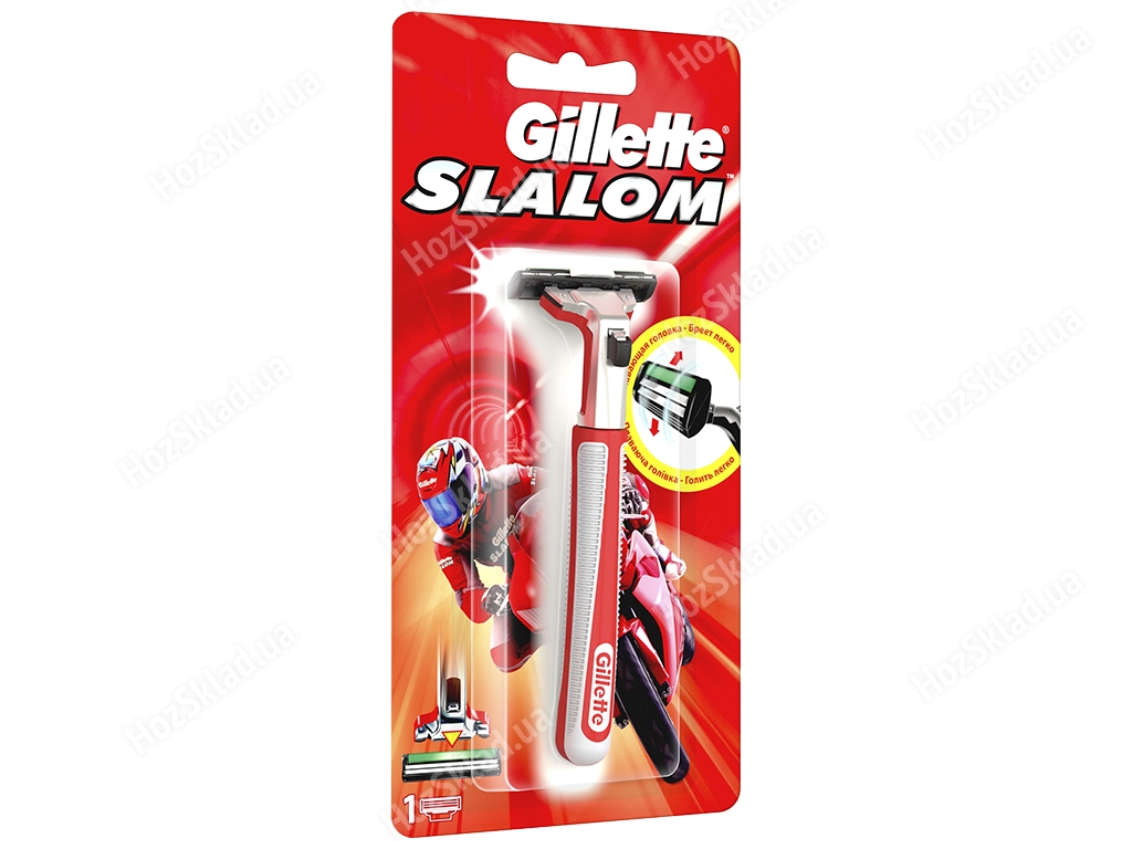 Станок для гоління Gillette Slalom 2 леза