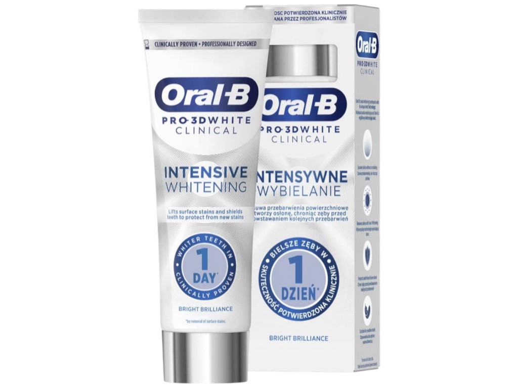 Паста зубная Oral-B Pro-Expert, глубокое очищение, 75мл