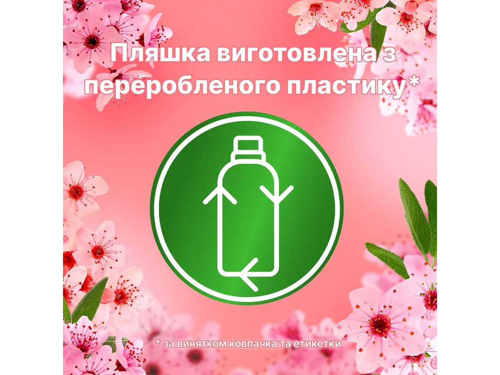 Кондиционер для белья Lenor Вишневый цвет и шалфей, 59 циклов, 1,239л