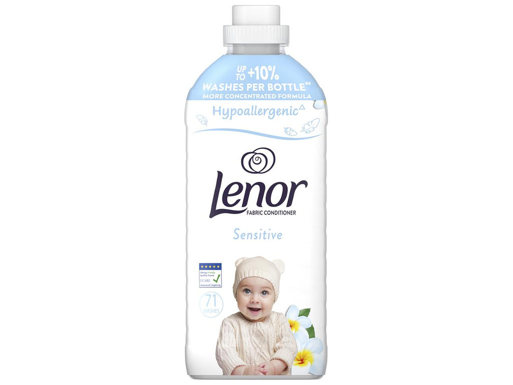 Кондиционер для белья Lenor, для чувствительной кожи, 71 цикл, 1,491л