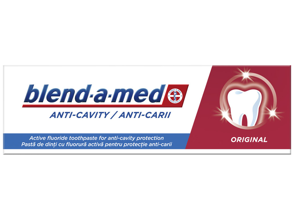 Зубна паста Blend-a-med Анти-карієс Original, 75мл