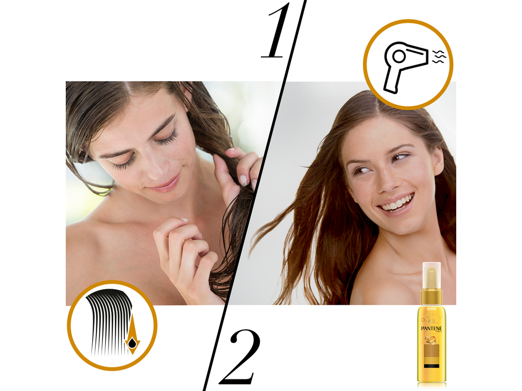 Масло для волос Pantene Keratin Protect, Кератиновая защита, 100мл