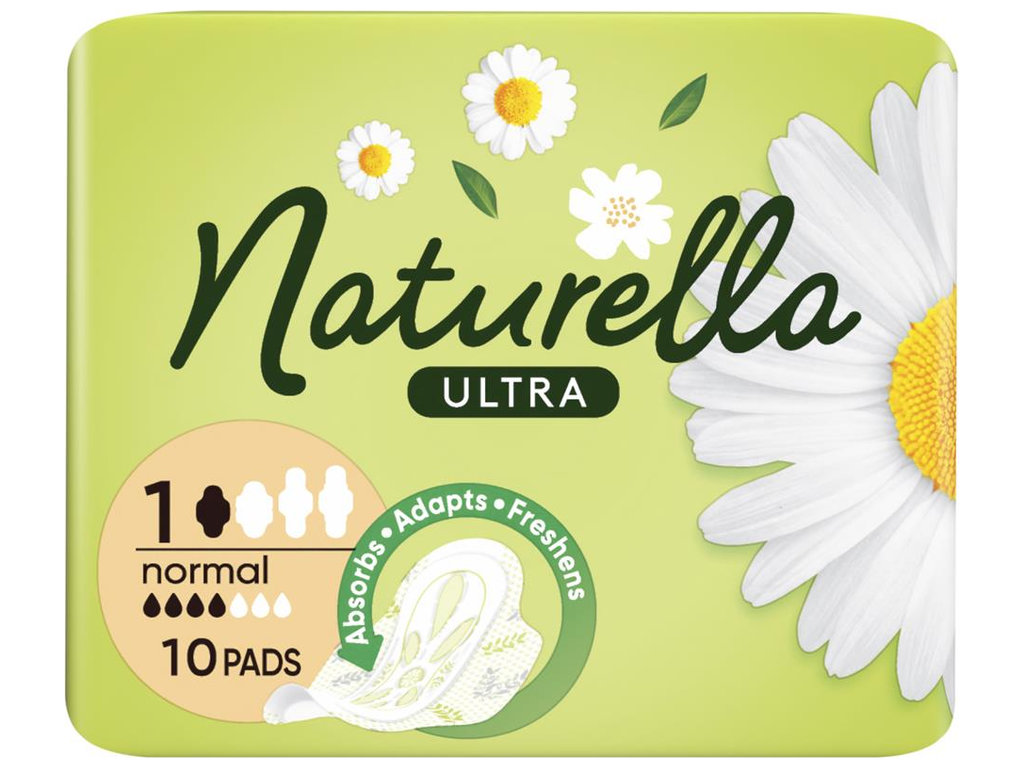 Прокладки гигиенические Naturella Ultra Normal, с ароматом, 4 капли, размер 1, 10шт
