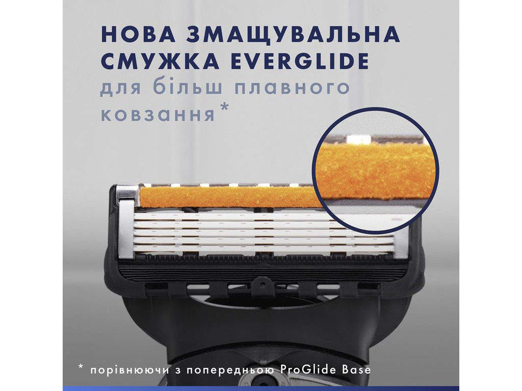 Картриджи сменные Gillette ProGlide, сталь, 12шт