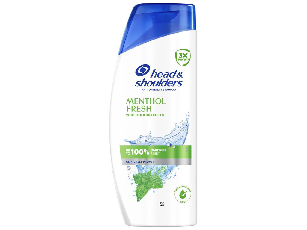 Шампунь против перхоти Head & Shoulders Menthol Fresh, 625 мл