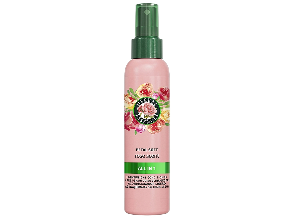 Бальзам-ополіскувач Herbal Essences Rose Scent Petal Soft, незмивний, аромат квітковий, 145 мл