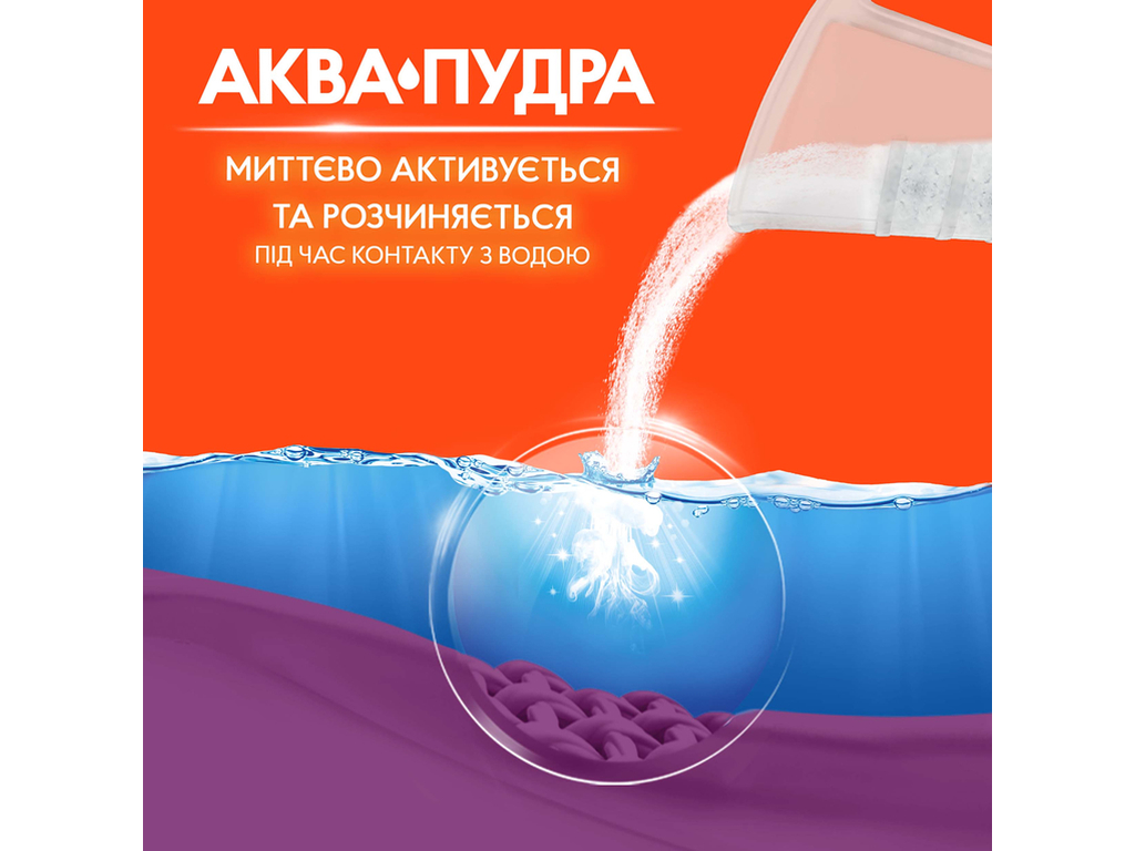 Порошок пральний Tide Аква Пудра, для кольорової білизни, 27 циклів, 4,05 кг