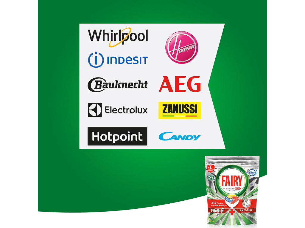 Капсулы для посудомоечных машин Fairy Platinum Plus All in One Lemon, 71шт