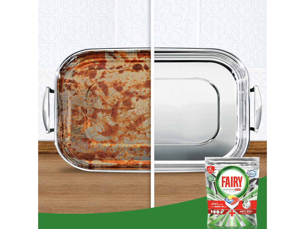 Капсули для посудомийної машини Fairy Platinum Plus All in One, 25 шт