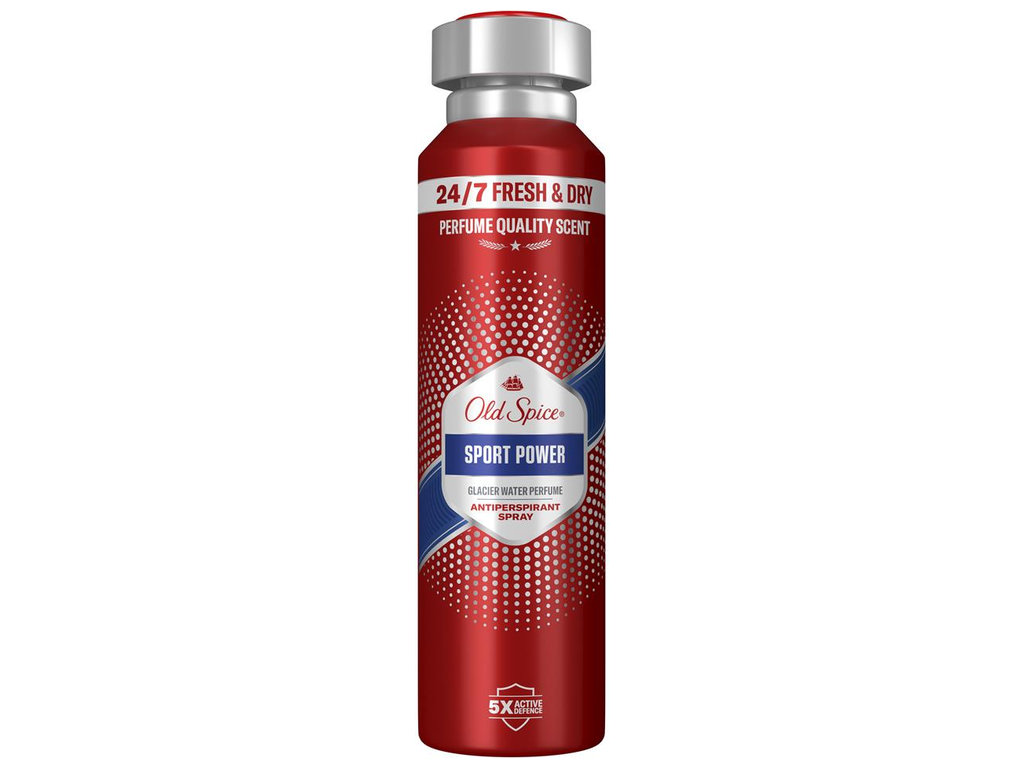 Антиперспірант Old Spice Sport Power, 150 мл, без солей алюмінію, для чоловічої шкіри