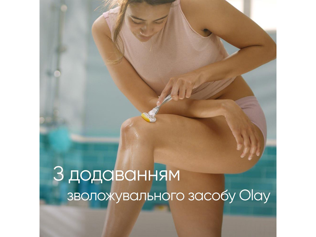 Бритва с 5 лезвиями Venus&Olay ComfortGlide Coconut с металлической ручкой, 1 кассета