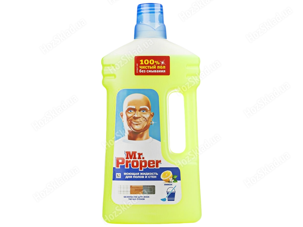 Жидкость моющая для полов и стен MR PROPER Лимон 1л