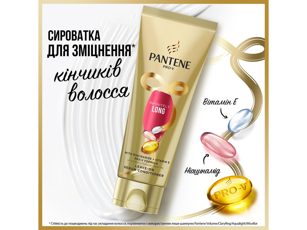 Кондиціонер для волосся Pantene 3 Minute Miracle Нескінченна довжина, 220мл