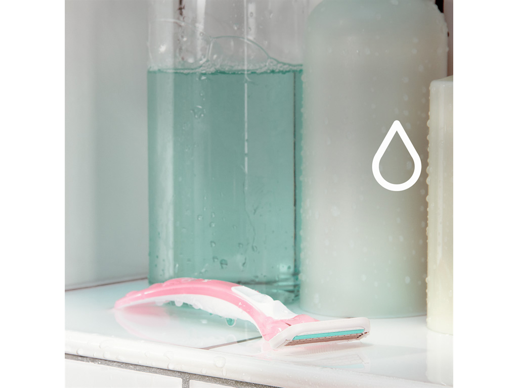 Набор одноразовых бритв Gillette Venus Sensitive, 6 шт, 3 лезвия