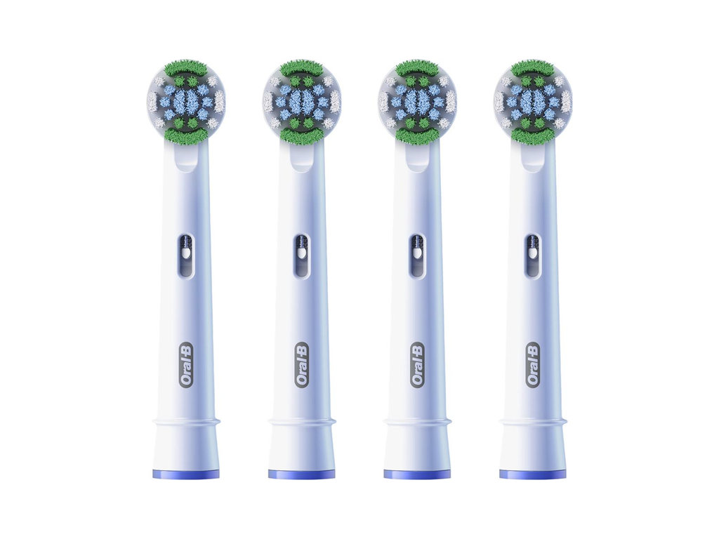 Насадки для электрической зубной щетки Oral-B Pro Precision Clean, пластик, нейлон, цвет белый, 4шт