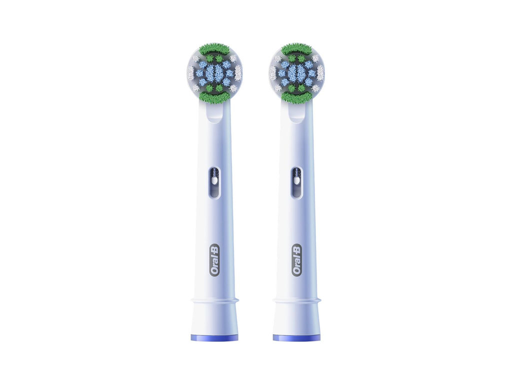 Насадки для электрической зубной щетки Oral-B Pro Precision Clean, пластик, нейлон, цвет белый, 2шт